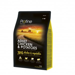 Profine adult chicken & potatoes 3 kg