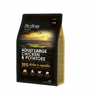 Profine adult large breed chicken & potatoes 3kg