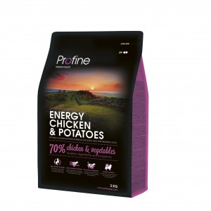 Profine adult energy chicken & potatoes 3 kg