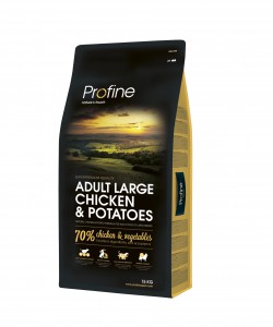 Profine adult large breed chicken & potatoes 15 kg