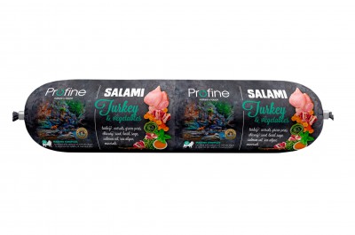 Profine salami turkey & vegetables 800 gram