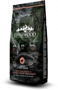 riverwood large breed duck & turkey with pheasant 2 kg