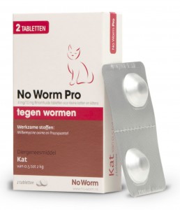 No Worm Pro kitten/kleine kat