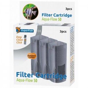 Superfish Aqua-flow Filtercartridge 50