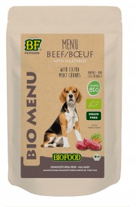 Biofood Organic Rund Menu Hond 150 gr
