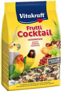 Vitakraft Frutti Cocktail valkparkiet en agapronide 250gr