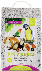 Esve Pet's paper bedding 10 liter
