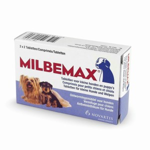 Milbemax Kleine hond 4 tablet