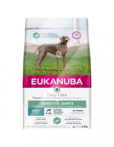 Eukanuba Daily care Sensitive Joints in 2 maten