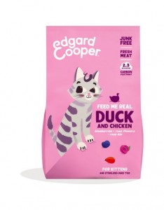 Edgard & Cooper Kitten met verse eend & kip 2 kg