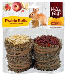 Hobby First HopeFarms prairie rolls appel & rozenbottel 200 gram