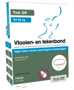 Tick off Vlooien- en tekenband tot 25 kg