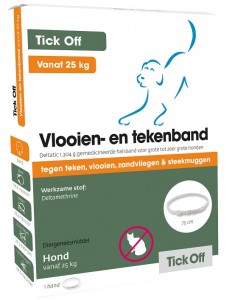 Tick off Vlooien- en tekenband vanaf 25 kg