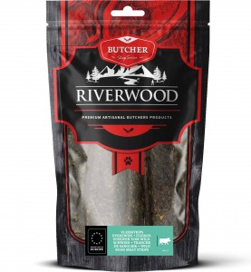 Riverwood vleesstrips wildzwijn 150gram