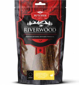 Riverwood vleesstrips eend 150gram