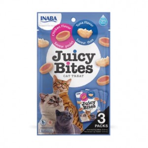 Inaba Juicy Bites chicken & tuna 3 packs a 11 gram