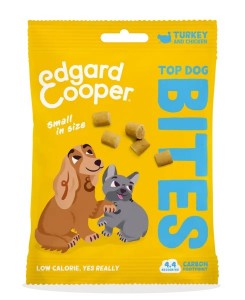 Edgard & Cooper bites kalkoen en kip S 50gram