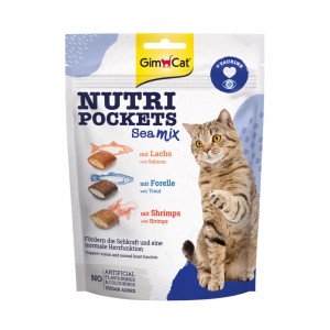 Gimcat Nutri Pockets sea mix 150 gram