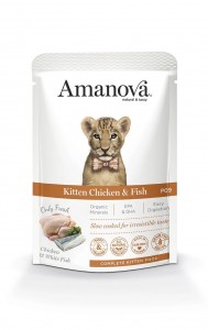 Amanova kitten chicken & fish 85 gram P09