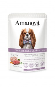 Amanova brilliant beef & chicken 100 gram P01