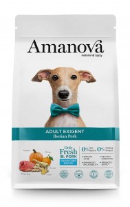 Amanova grain free adult exigent iberico pork 2kg