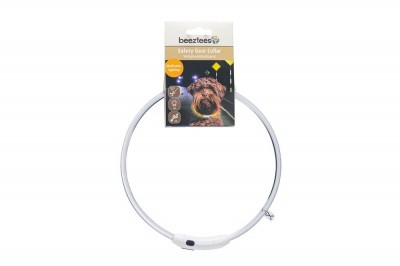 Beeztees Safety Gear Dogini lichtgevende hondenhalsband