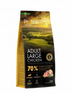 Profine adult large breed chicken & potatoes 12 kg