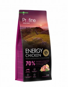 Profine adult energy chicken & potatoes 12 kg