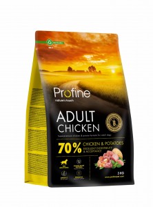 Profine adult chicken & potatoes 3 kg