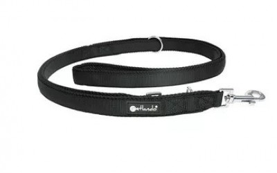 Petlando mesh verstelbare looplijn zwart 2,3 meter diverse maten