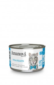 Amanova cat 07 tuna fillets 70 gram