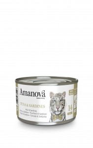 Amanova cat 14 tuna & sardines 70 gram