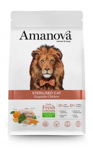 Amanova adult sterilised exquisite chicken 6 kg