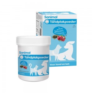 Sanimal anti-tandplakpoeder 60 gr