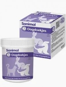 Sanimal oogdoekjes 100 st