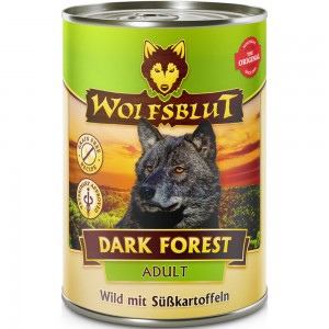 Wolfsblut adult dark forest 395 gr blik