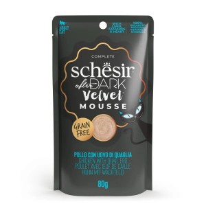 schesir kip met kwartelei velvet mousse