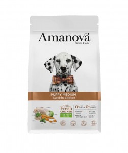 Amanova puppy medium Exquisite chicken 2kg