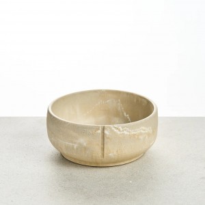 Pino classic bowl medium Owl Greige marmer