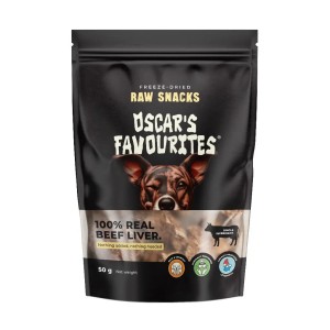 Oscar's Favourites Beef liver Gevriesdroogd