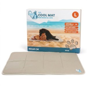  CoolPets premium solid gel coolmat sand L 60x90cm